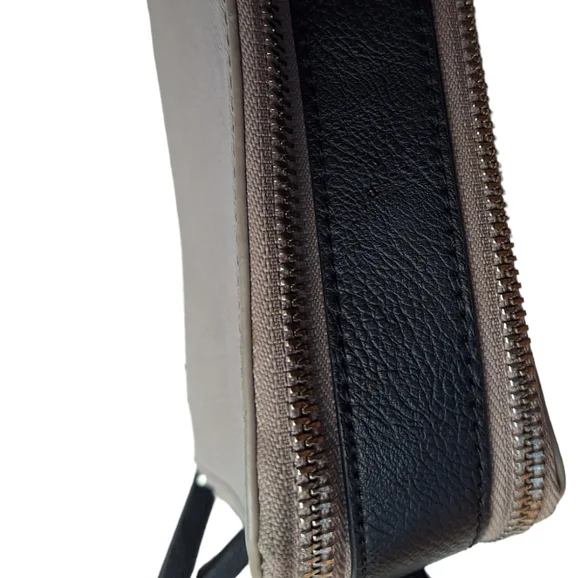 Nine West grey taupe and black crossbody bag - Picture 7 of 9